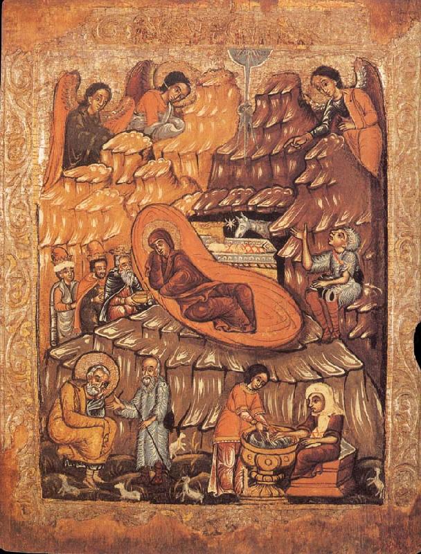 The Nativity fo Christ, unknow artist